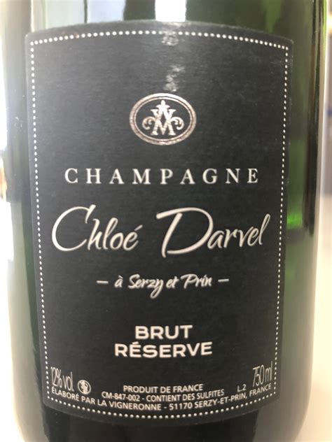 Chloé Darvel Cuvée Brut Réserve .